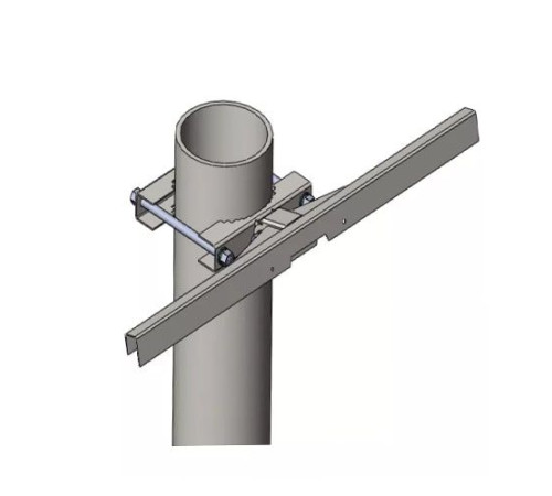 Крепления трубопроводов к металлическим колоннам в Лиде