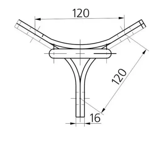 Коромысла типа КТ3-7-1 в Лиде для ЛЭП