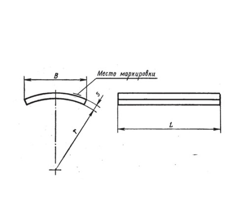 Накладки блоков приварных подвесок трубопроводов в Лиде