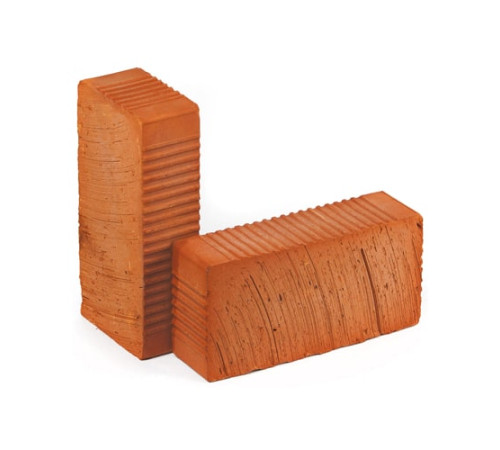 Облицовочные керамические рифленые кирпичи в Лиде