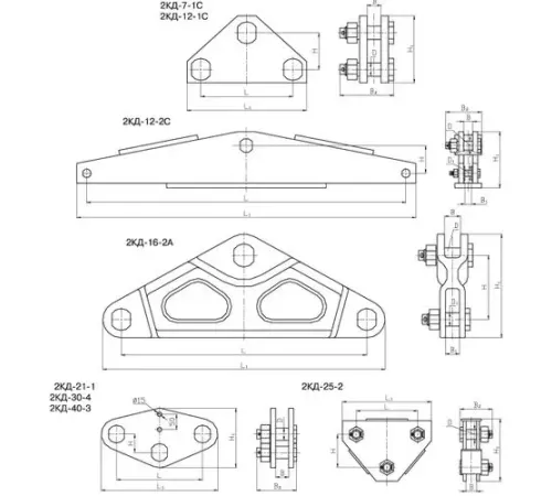 Коромысла типа 2К для ЛЭП в Лиде с доставкой по Беларуси