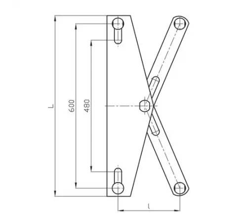 Коромысла типа 2КЛ для ЛЭП в Лиде
