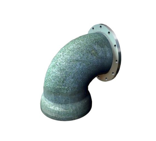 Колена раструб-фланец чугунные в Лиде