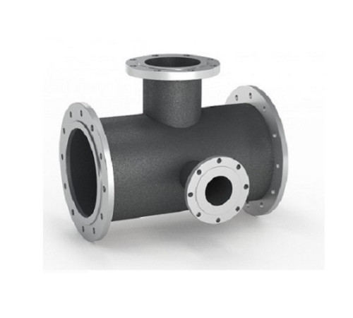 Тройники фланцевые с пожарной подставкой чугунные в Лиде