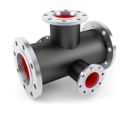 Кресты фланцевые с пожарной подставкой чугунные в Лиде