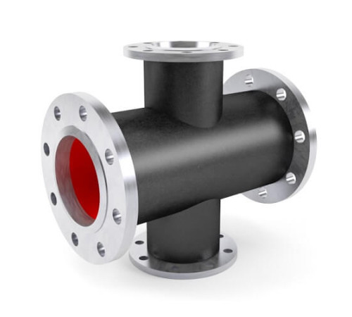 Кресты фланцевые чугунные в Лиде для трубопроводов