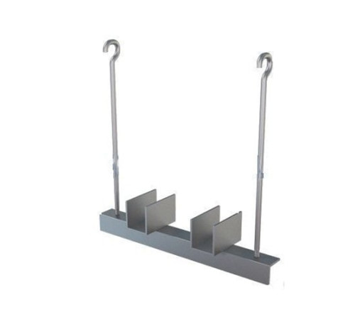 Подвески двух труб с изоляцией в Лиде для трубопроводов