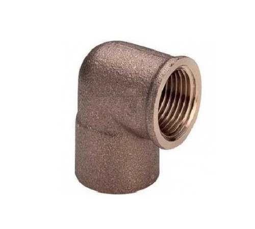 Медные угловые переходы с внутренней резьбой в Лиде