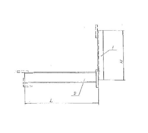 Траверсы-балки металлические подвесные для трубопроводов в Лиде