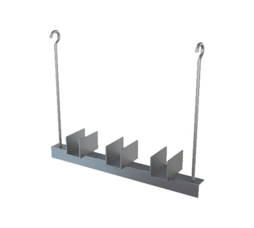 Подвески трех труб с изоляцией в Лиде