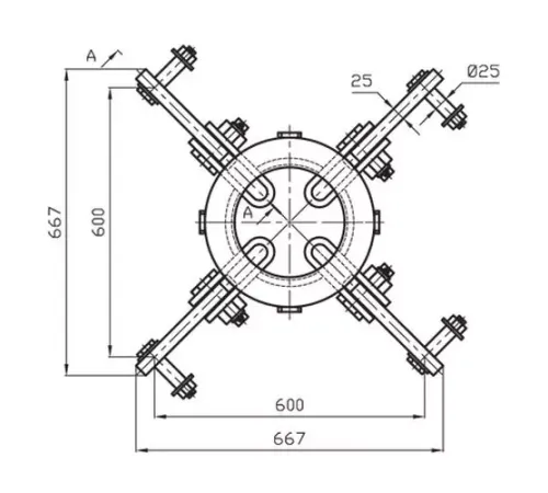 Коромысла лучевые типа КЛ в Лиде для ЛЭП