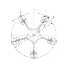Распорки дистанционные типа 5РГ