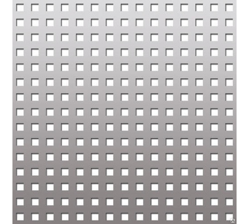 Перфорированные листы Qg с квадратными отверстиями 1х2м в Лиде