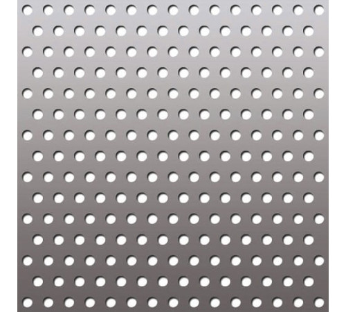 Алюминиевые перфорированные листы Rv 1х2 м в Лиде