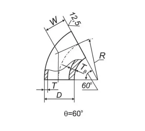 Отводы 60° в ВУС изоляции в Лиде с доставкой по Беларуси