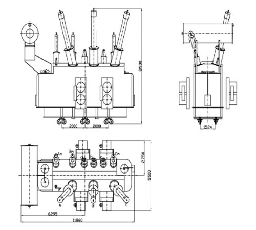 Силовые автотрансформаторы 220-500 кВ в Лиде
