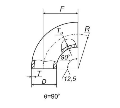 Отводы 90° в ВУС изоляции в Лиде