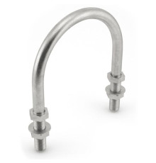 Хомутовая бескорпусная неподвижная опора