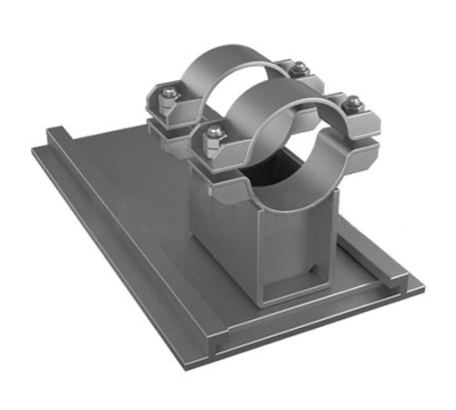 Хомутовые скользящие опоры для трубопроводов в Лиде