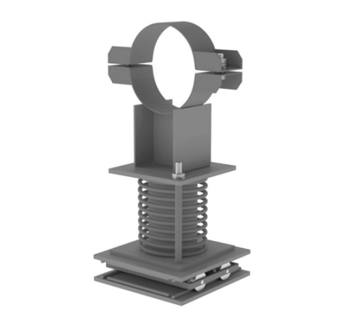 Катковые пружинные опоры трубопроводов ТЭС и АЭС в Лиде