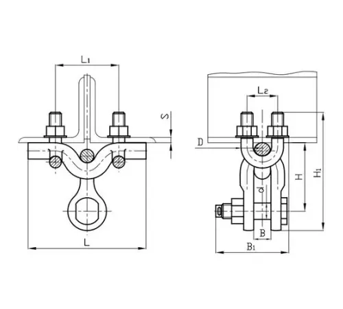 Узлы крепления типа КГ для ЛЭП в Лиде