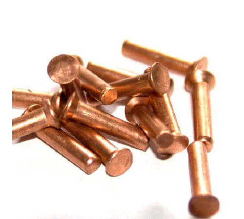 Медные заклепки с потайной головкой в Лиде