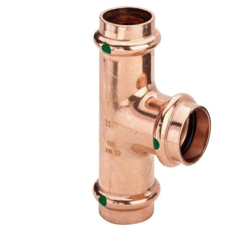 Медные пресс тройники в Лиде для трубопроводов