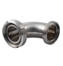 Оснащенный отвод резьба-гайка