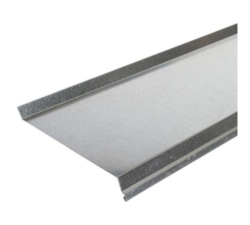 Отливы оцинкованные для линеарных панелей в Лиде