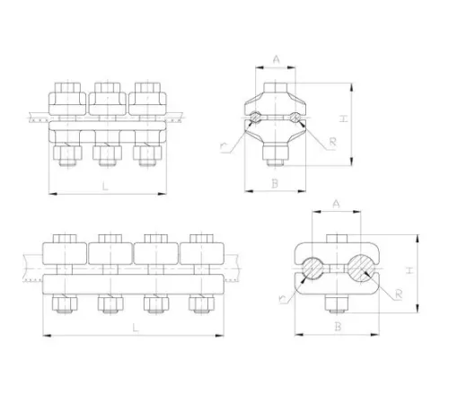 Плашечные зажимы типа ПАМ в Лиде и Беларуси