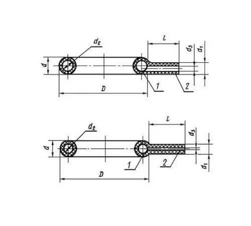 Резинотканевые прокладки полые круглого сечения в Лиде