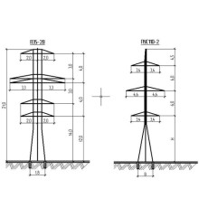 Промежуточные опоры для ЛЭП