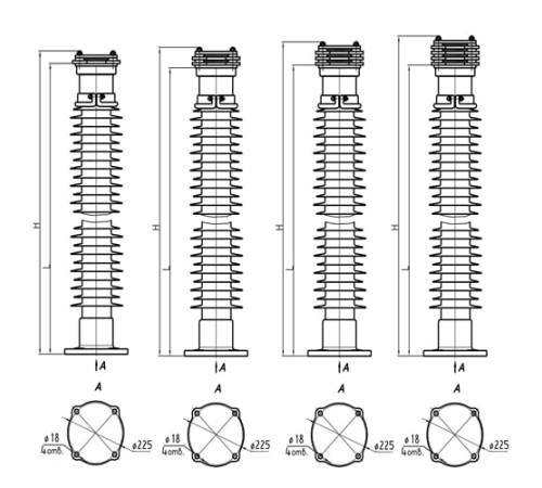 Шинные опоры ШО 110-132 кВ в Лиде для юрлиц