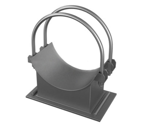 Скользящие направляющие двуххомутовые опоры в Лиде