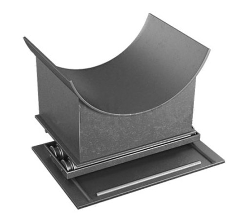 Стальные катковые опоры для трубопроводов в Лиде