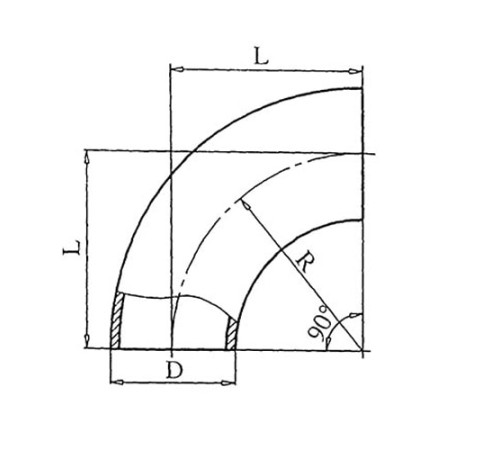 Теплоизоляционные отводы 90 градусов в Лиде
