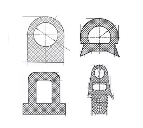 Термостойкие силиконовые профили в Лиде для юрлиц