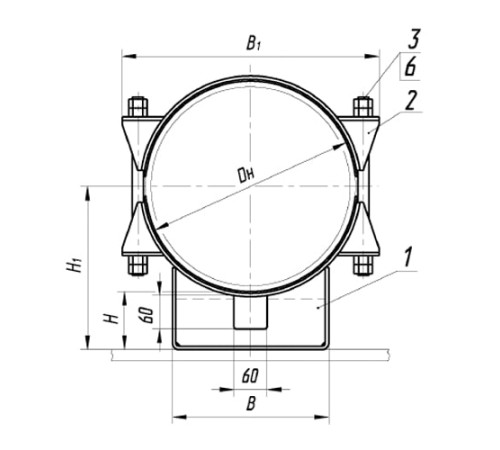 Опоры ТПР.06.34 для трубопроводов в Лиде и Беларуси