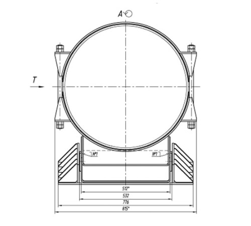 Опоры ТПР.08.13.00.000 в Лиде для трубопроводов