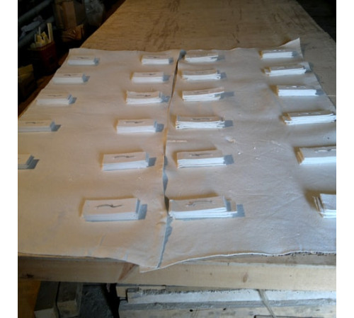 Уплотнительные коврики из скального листа для УТК и ЧГ в Лиде