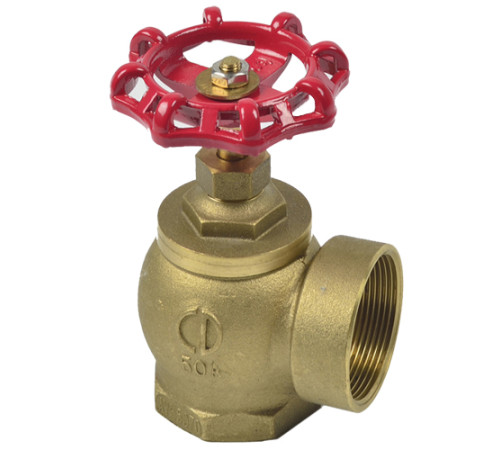 Запорные пожарные латунные угловые вентили в Лиде