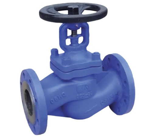 Запорные проходные фланцевые вентили-клапаны в Лиде